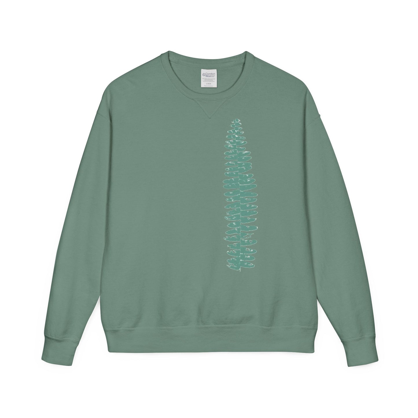 The Green Fern, Forest Bathing Sweatshirt, THE STORE, by avalove