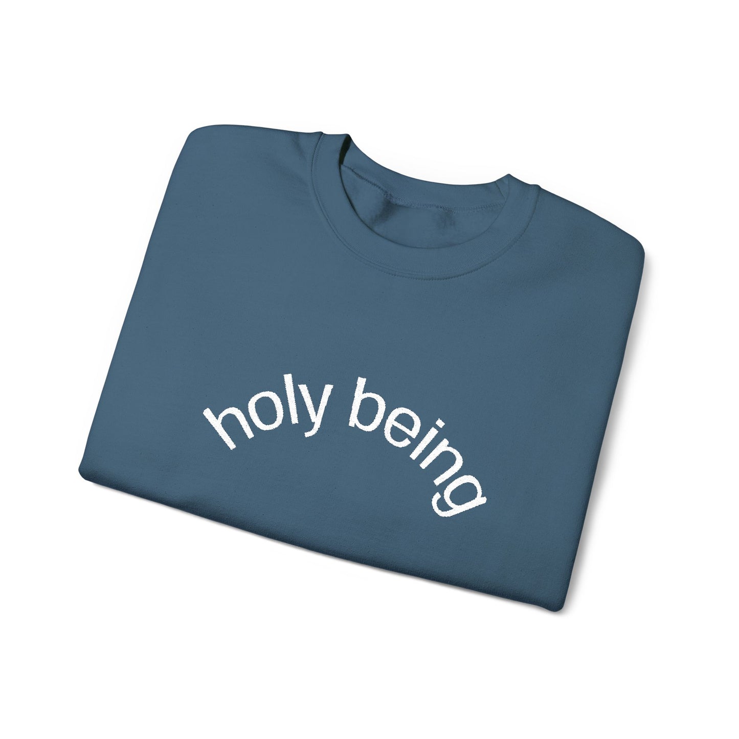 Holy Being Crewneck Sweatshirt, Embroidered, THE STORE by avalove