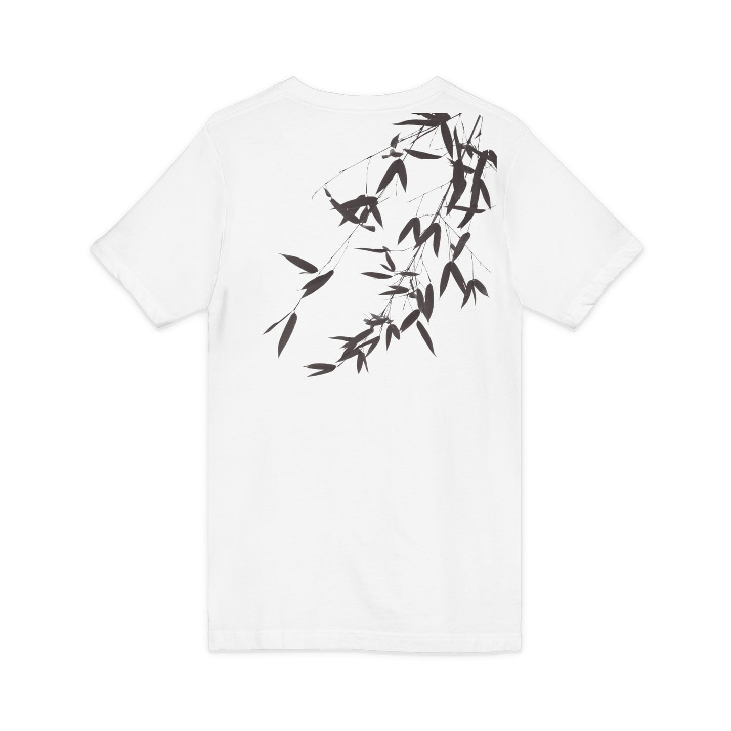 Bamboo Brushstroke V-Neck Tee — THE STORE, by avalvoe