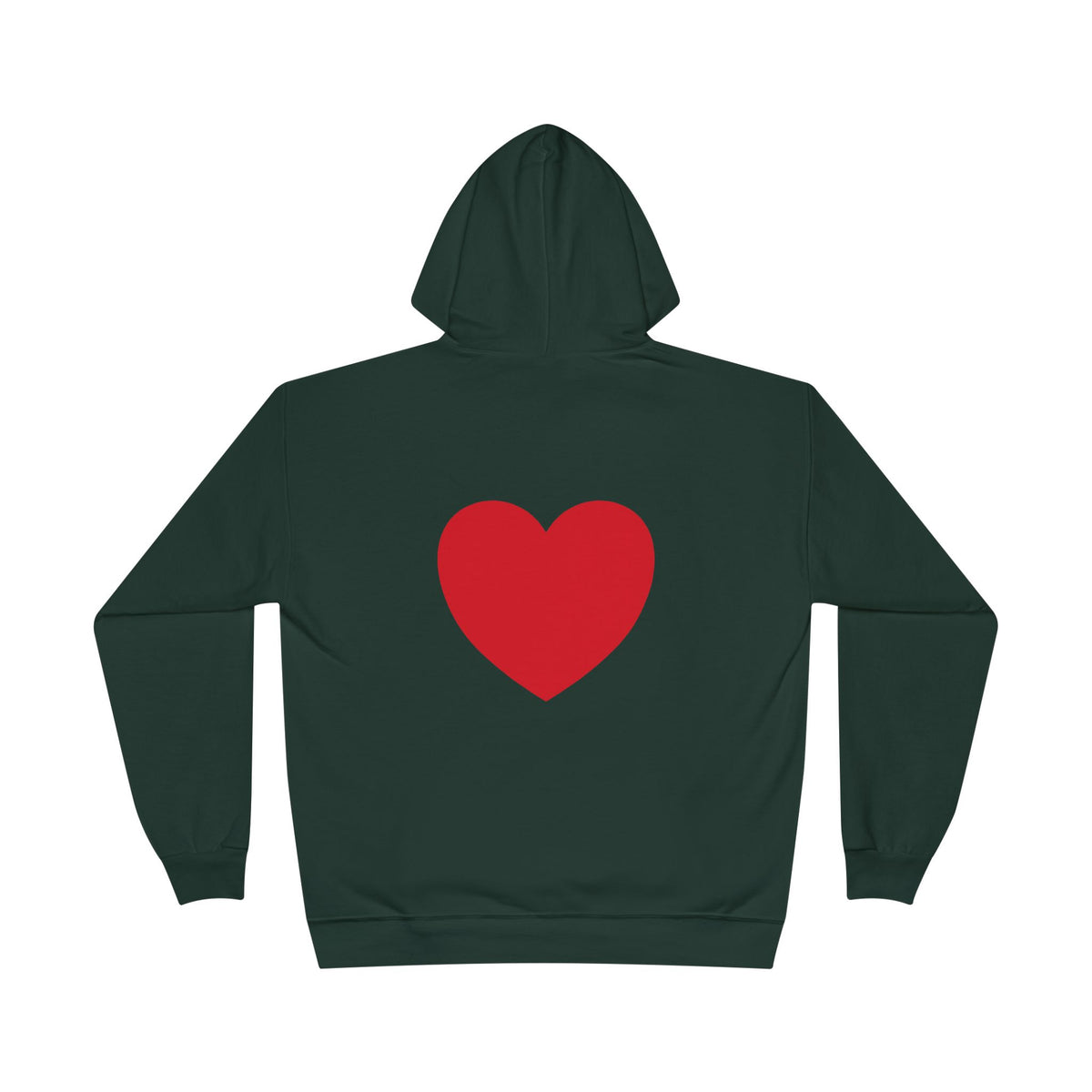 I WEAR MY HEART ON MY SLEEVE Unisex EcoSmart® Pullover Hoodie Sweatshirt- THE STORE by avalove