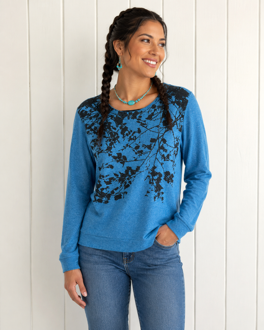 Shady Leaves Lightweight Sweatshirt Sweater