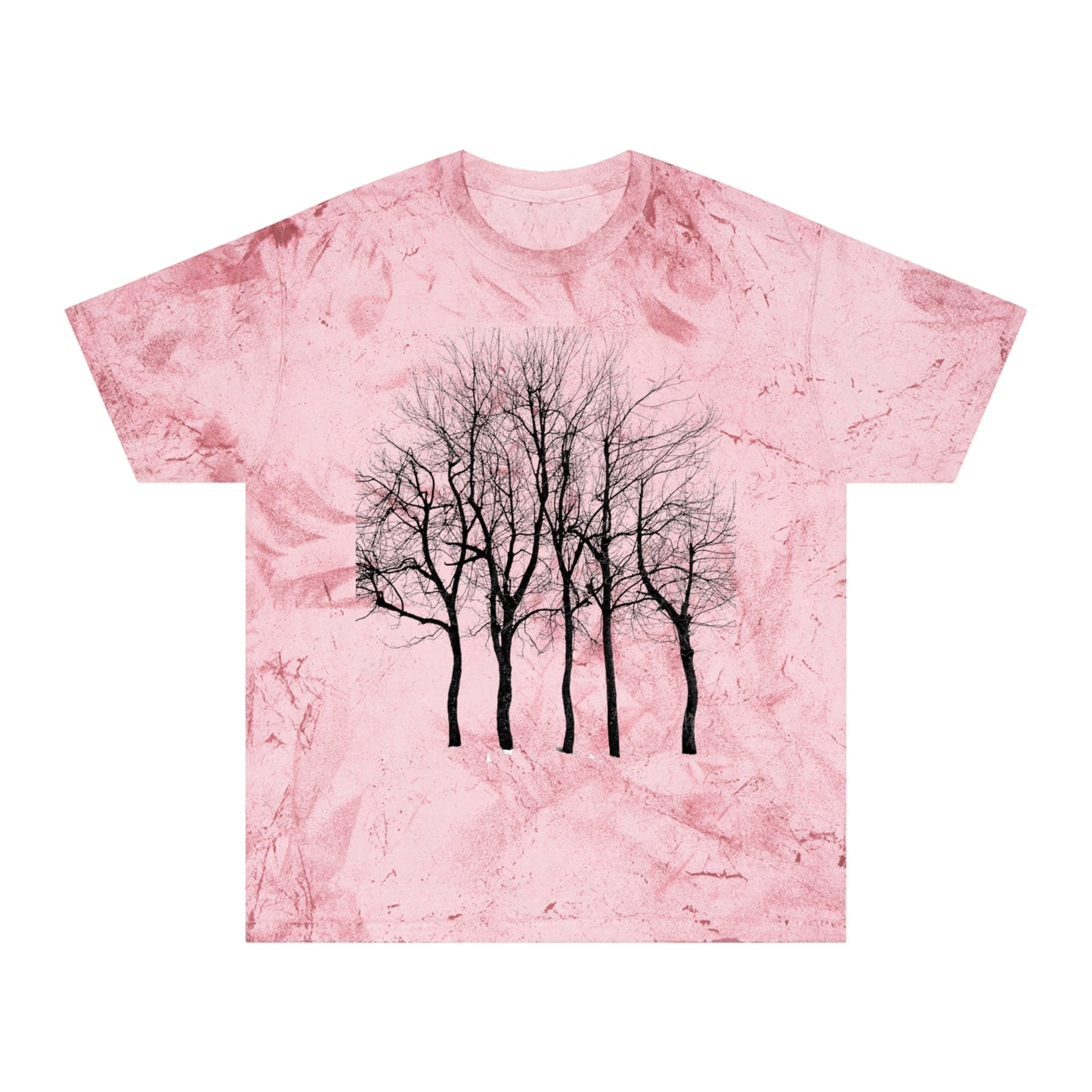 Fairytale Trees Tie Dye Basic Unisex Tee- The STORE by avalove