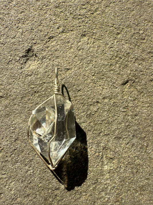 Herkimer Diamond Talisman: The Amma Herkimer Rare Student Teacher stone