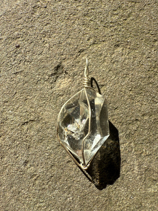 Herkimer Diamond Talisman: Simple Star