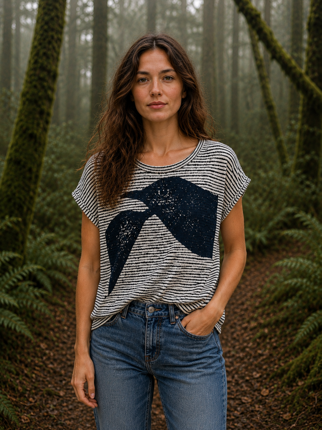Two Birds: Nautical Tee