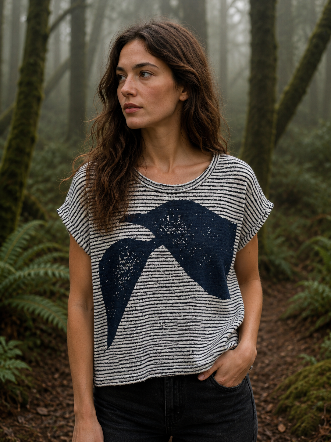 Two Birds: Nautical Tee
