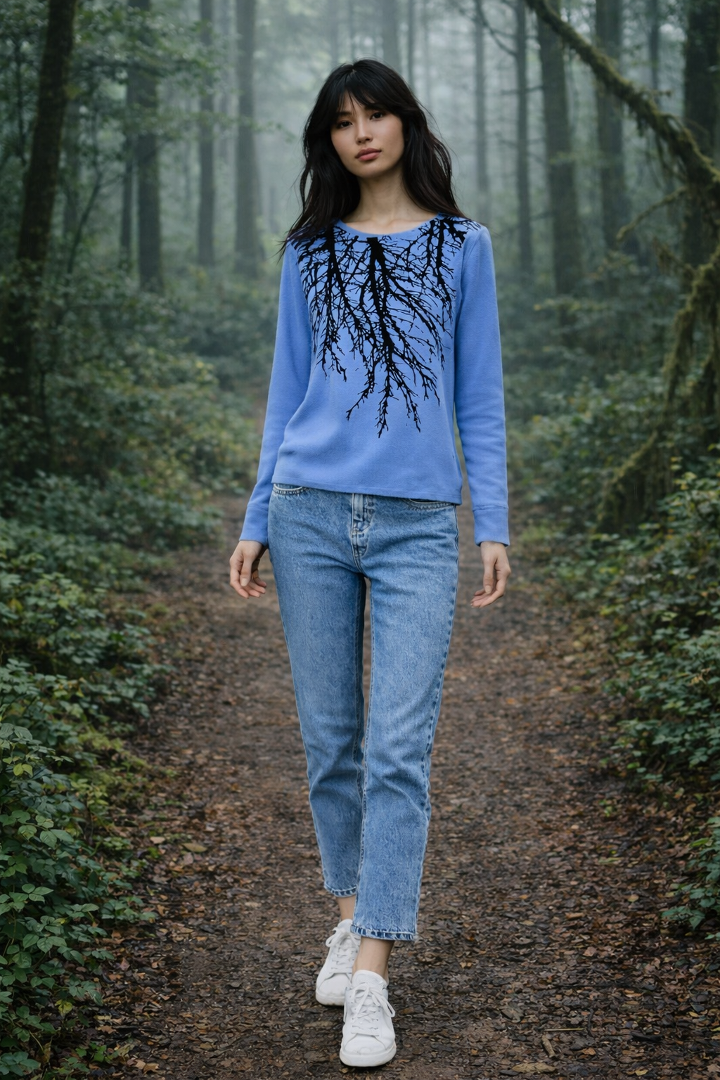 Tribe Tree fleece basic sweater ultra vegan cashmere-lux