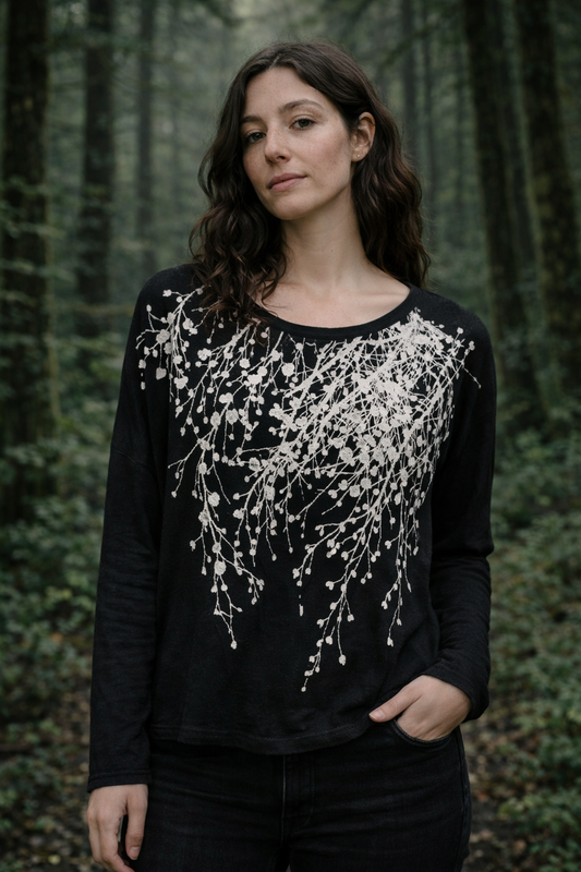 Wildflower Fuzzy Sweater