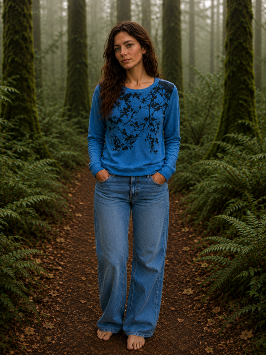 Shady Leaves Lightweight Sweatshirt Sweater