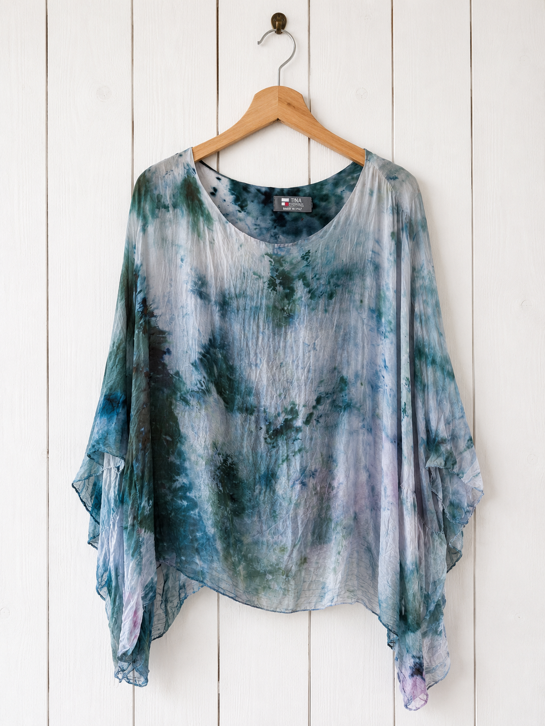 Watercolor Dye: Kaftan, One of a Kind -Long Cut