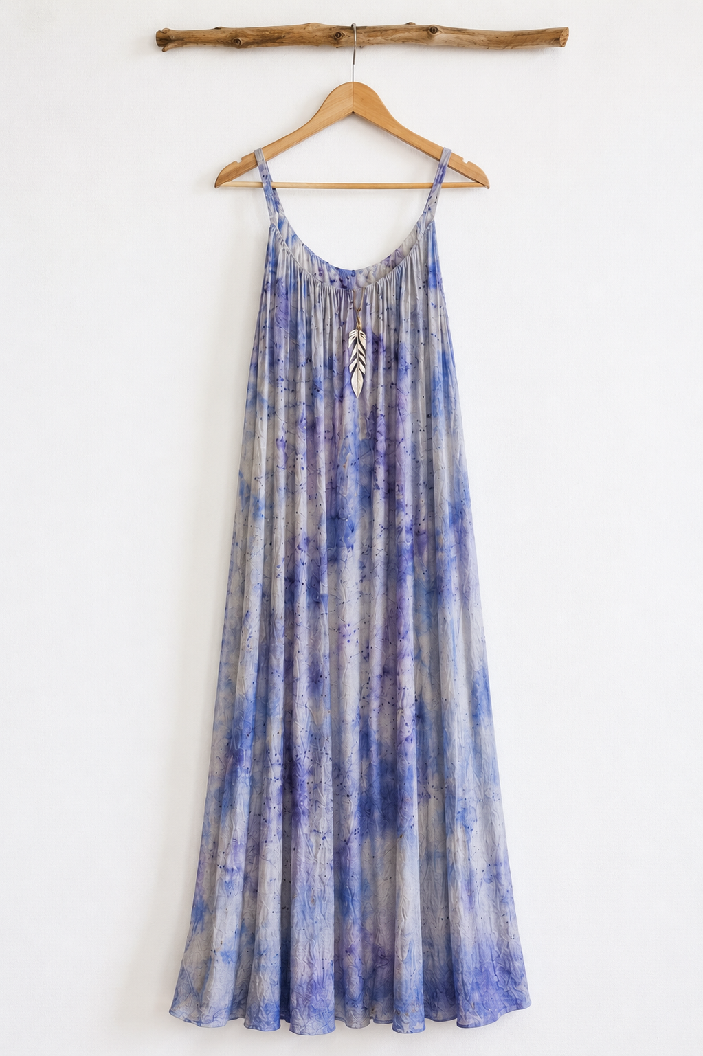 Mix Dye: Maxi Dress-Ice and Rose Sample