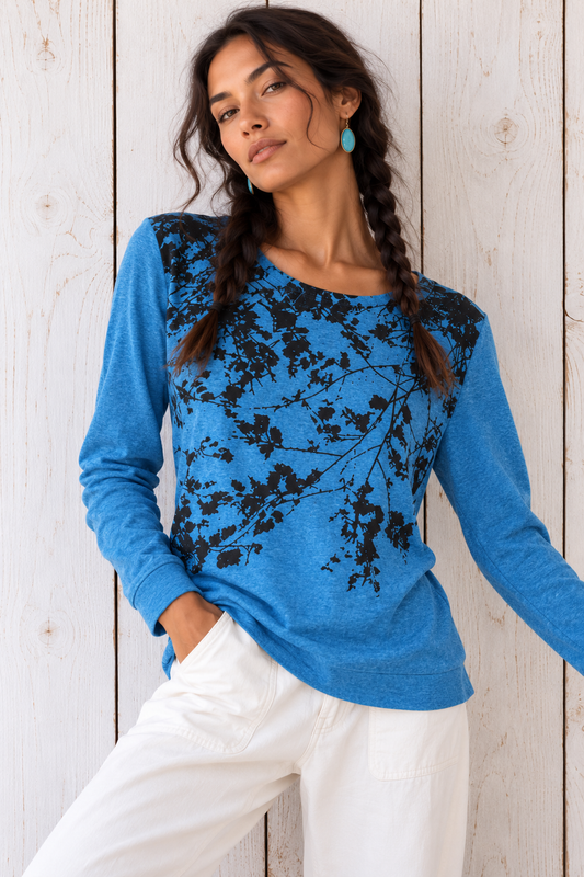 Shady Leaves Lightweight Sweatshirt Sweater