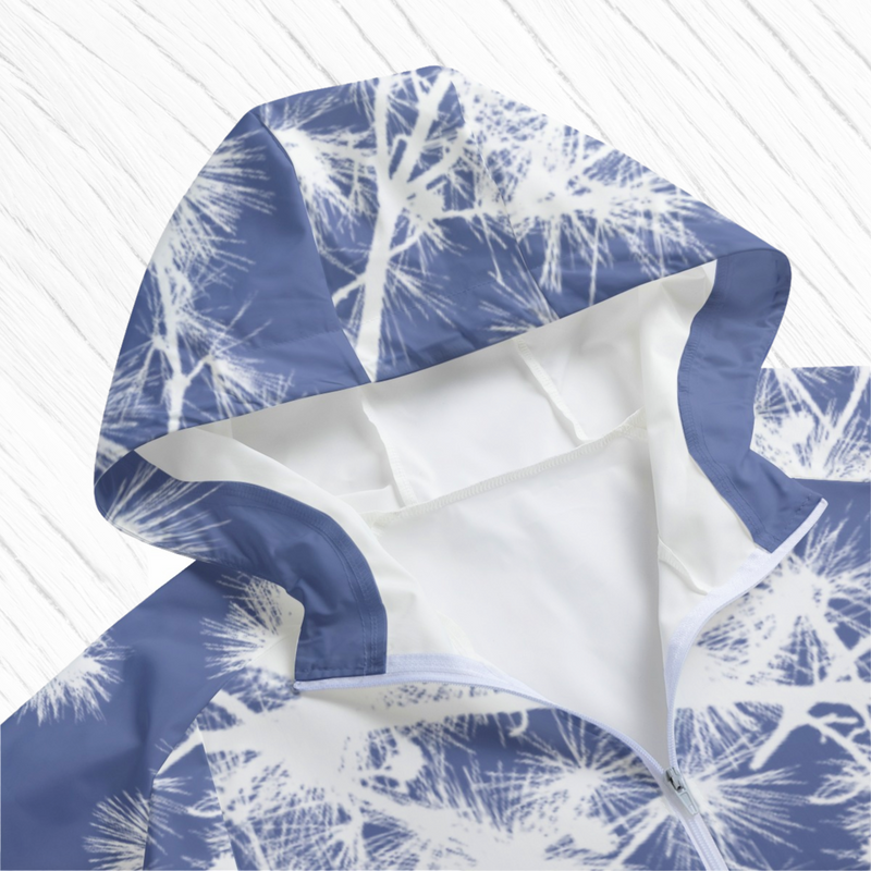 The White Cathedral of Pines Windbreaker