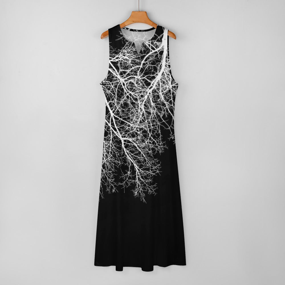 THE STORE by avalove Moon Trees Black As Night Dress