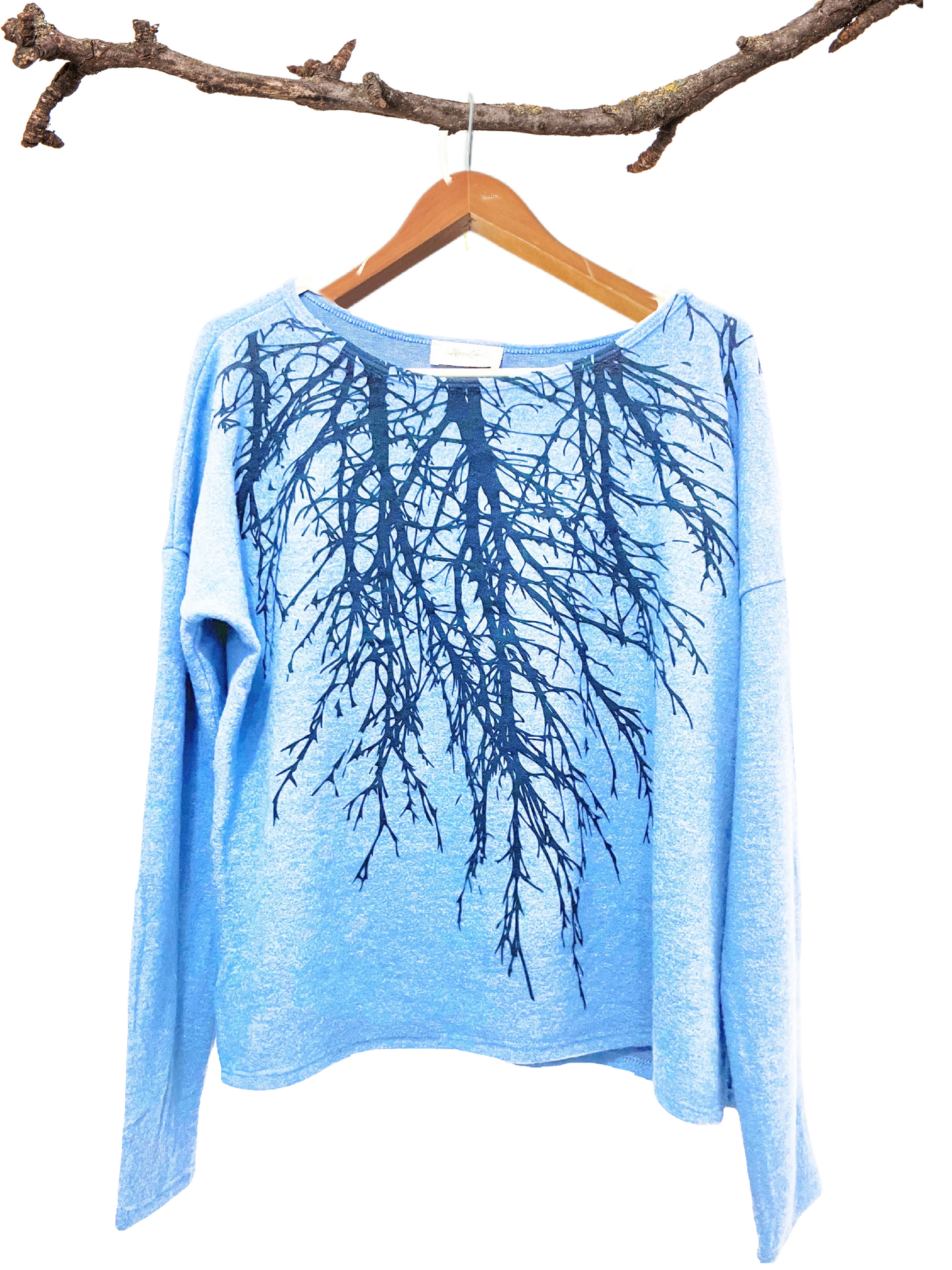 Tribe Tree fleece basic sweater ultra vegan cashmere-lux