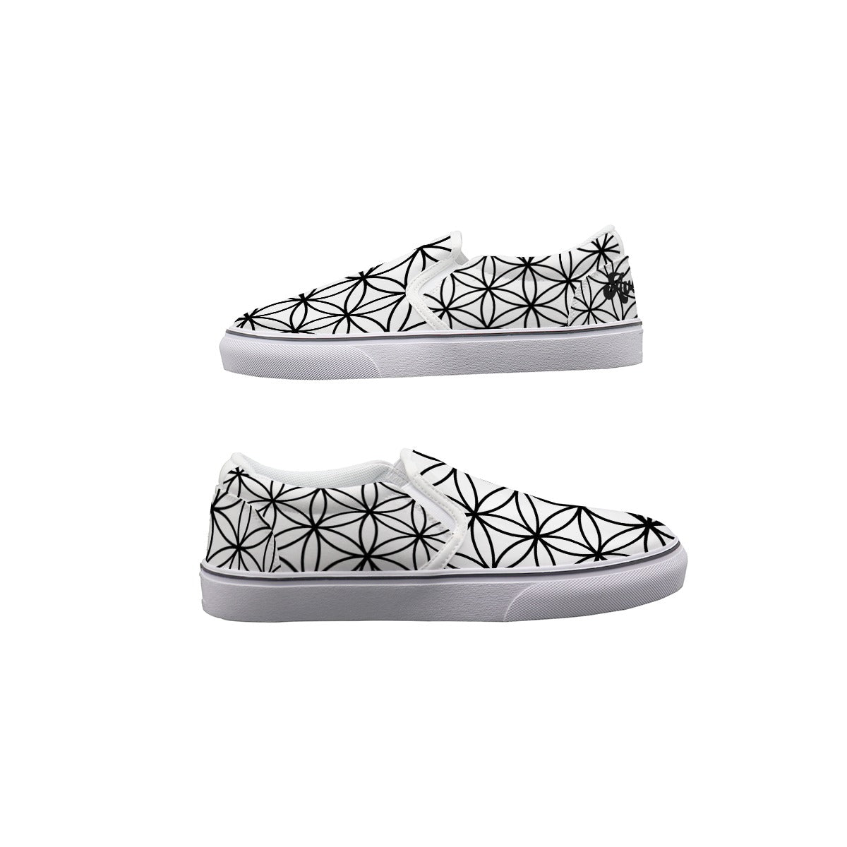 Flower of Life Slip-On Sneakers