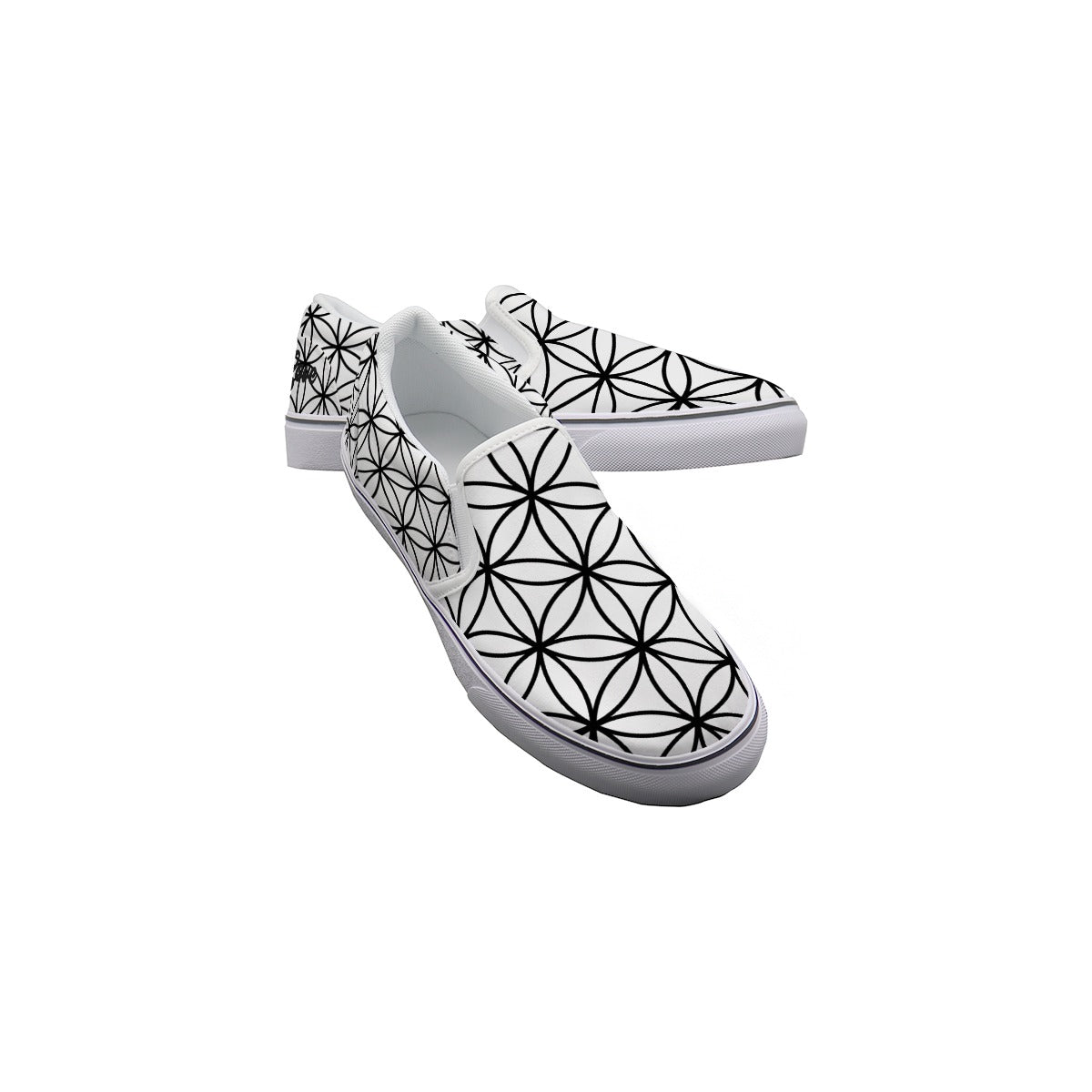 Flower of Life Slip-On Sneakers