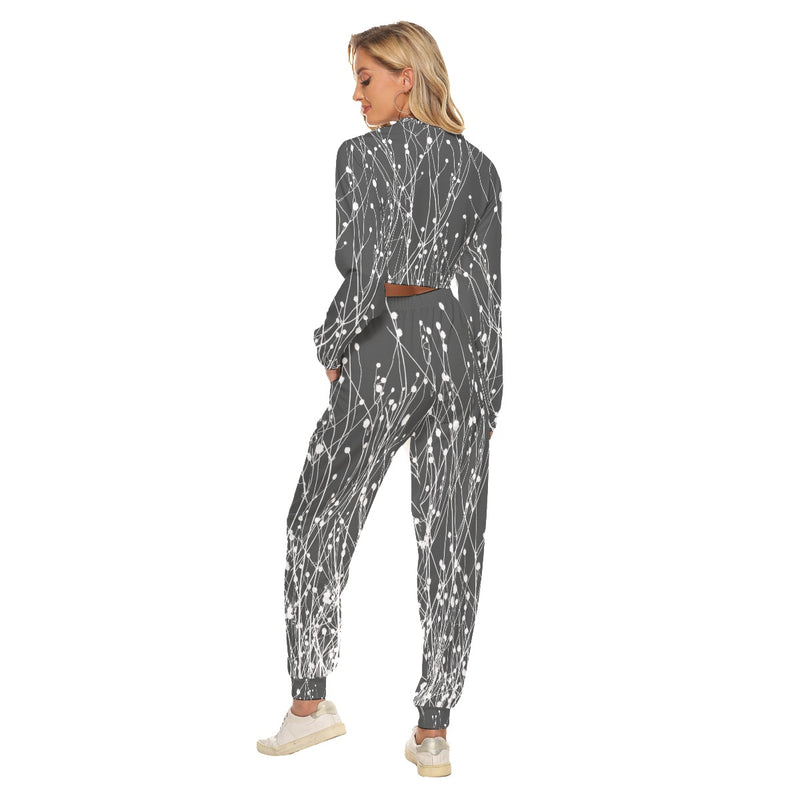 I Dream of Summer Fields Wrap around Jumper + Jogger Suit
