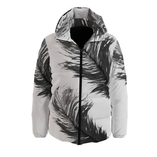 Writer's Quill Cloud Walker Down Jacket by avalove- WHITE FABRIC