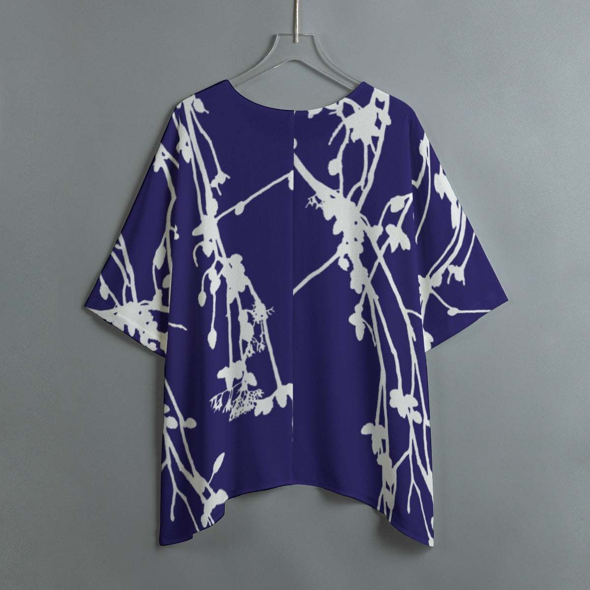 The Store by avalove Falling Flowers Caftan in Navy