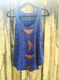 Spinning birds Tank