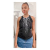 Tribe Tree Halter Tank: Wabi Sabi Sale