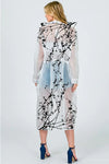 Falling Flowers Windbreaker