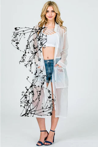 Falling Flowers Windbreaker